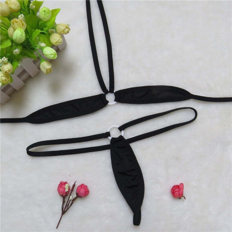 Sheer Bikini See Through Bikini Transparent Bikini Extreme Etsy Denmark