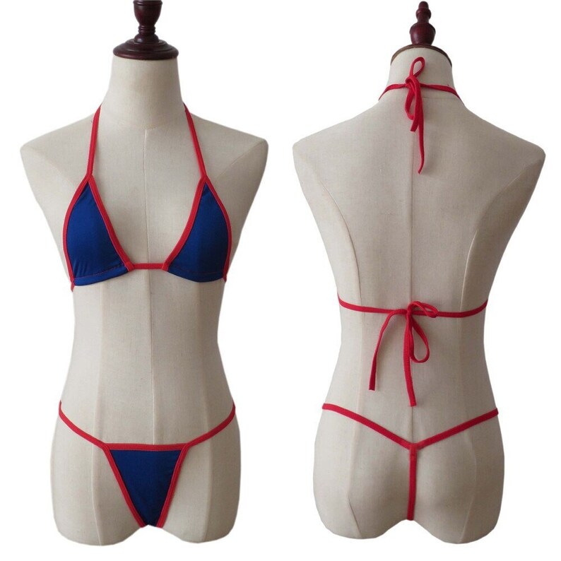 Extreme Micro Bikini Micro Mini Bikini Micro Thong Bikini Etsy Canada