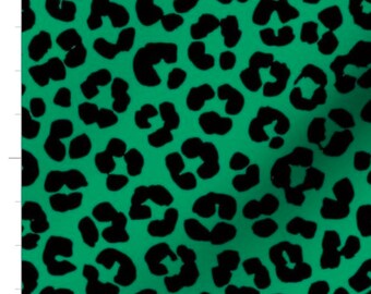 Green Leopard Print Fabric | Dresses Images 2022