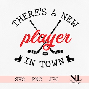 Hockey-Baby SVG | Cricut, Silhouette, Sublimation