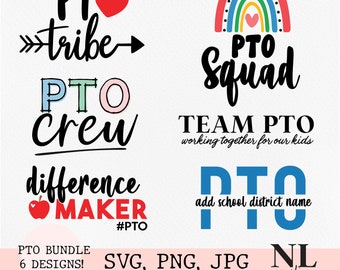 PTO Design Bundle SVG | Cricut, Silhouette, Sublimation