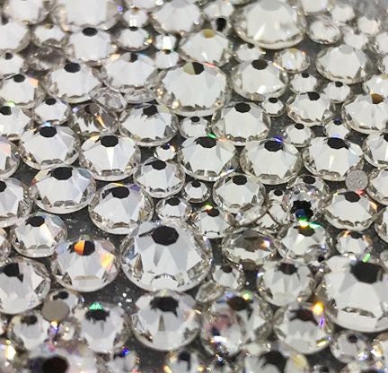 6mm SS30 Assorted Acrylic Rhinestones for Jewelry Making and Face Painting, Lead Free. High Quality Pro Grade - 300 Pieces