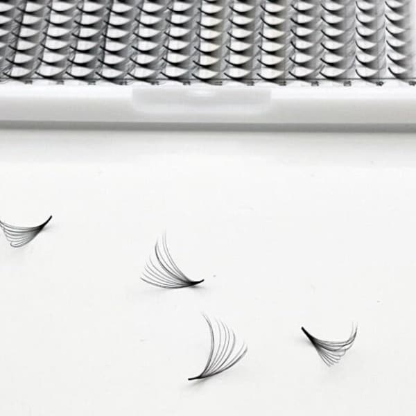 Premade Eyelash Extension Fans MIX sizes - 12D 0.07 curl C 360 piece