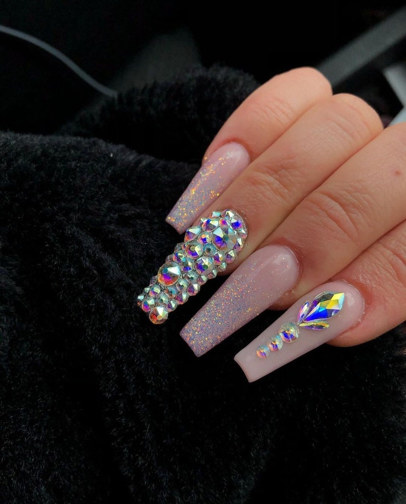 30 STUKS Swarovski kristallen AB platte achterkant niet hotfix edelstenen steentjes stenen voor nail art en design afbeelding 7