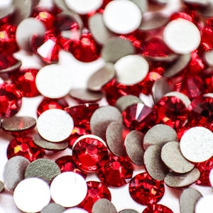 Red Swarovski Crystal Tooth Gems 