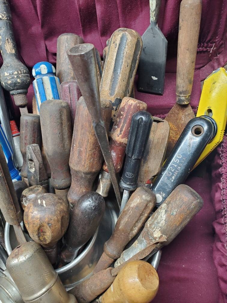 Vintage Hand Tool Lot. Tools only Etsy