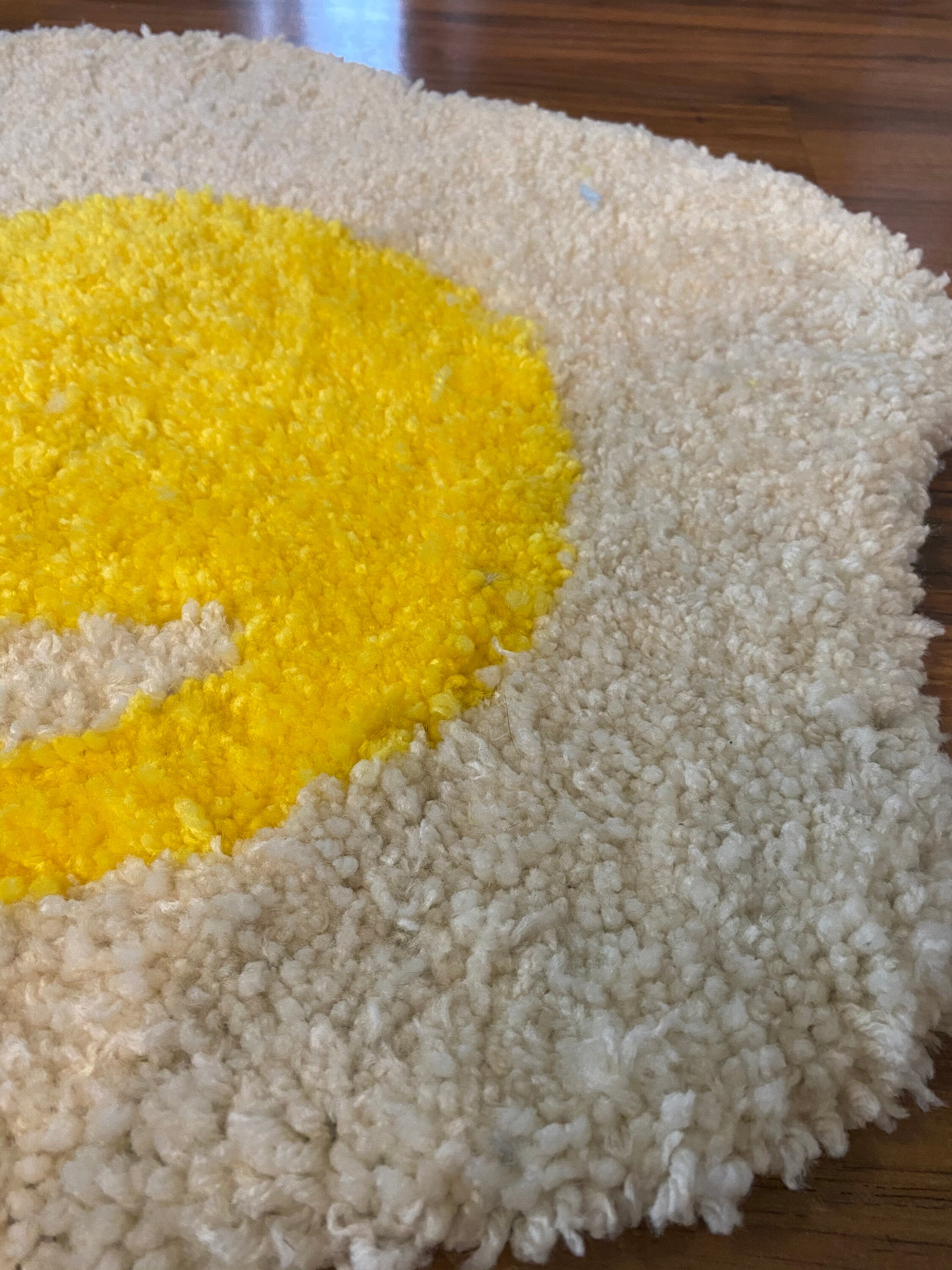 Hand Tufted Rug Egg Etsy