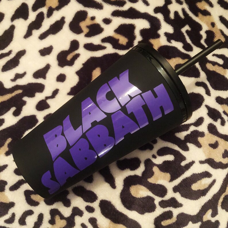 Black Sabbath Starbucks Tumbler