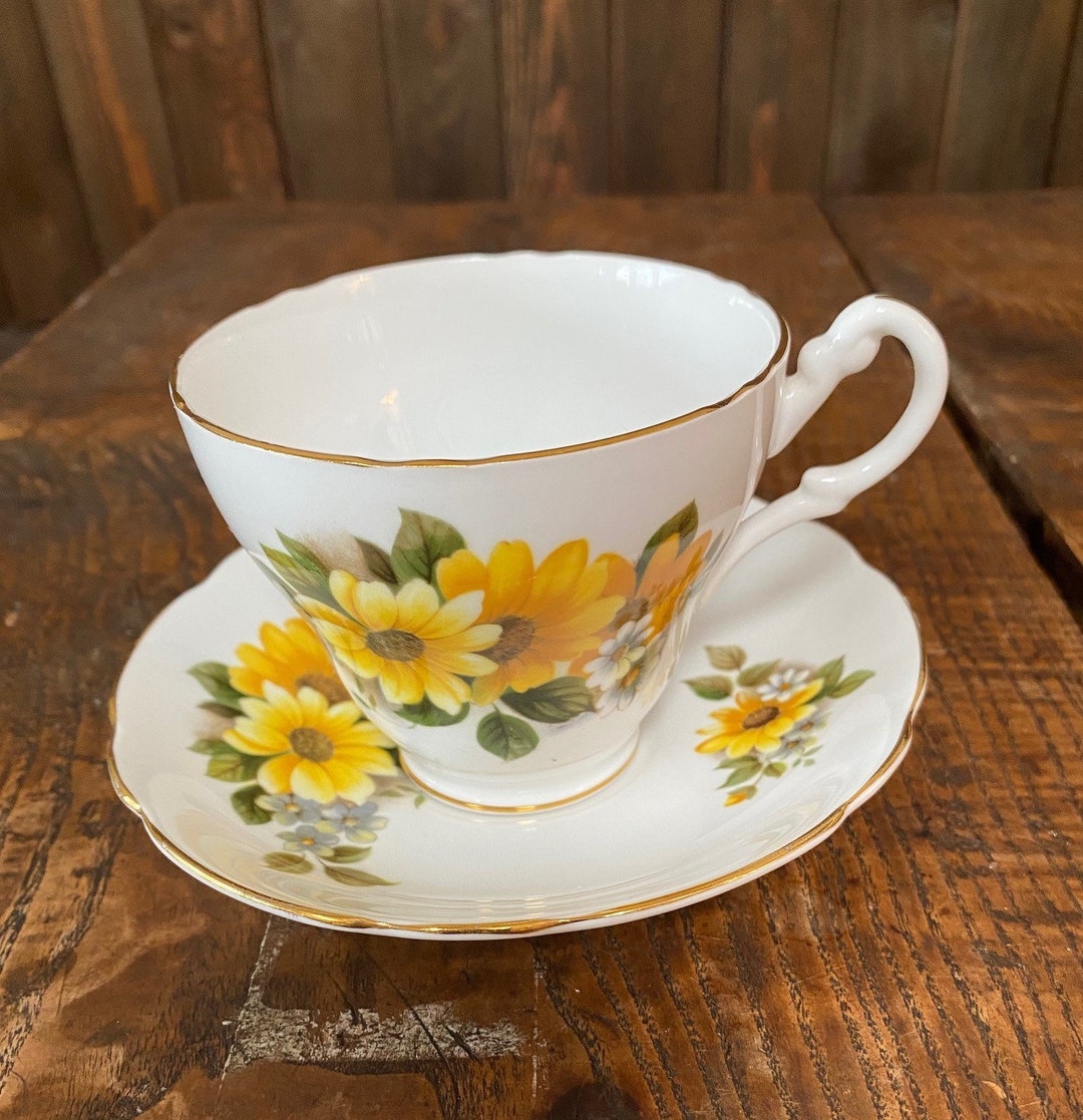 Royal Ascot Tea Cup and Saucer Etsy