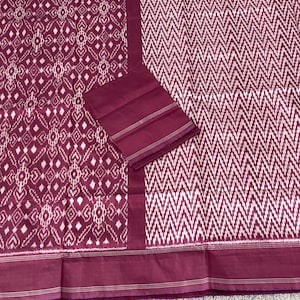 Pochampally Ikkat Silk Saree