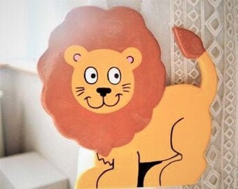 Jungle - Lion Curtain Tie Backs - Pair