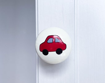 Car - Red Door Knob