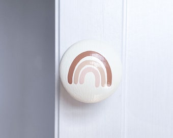 Rainbow Neutral Door Knob