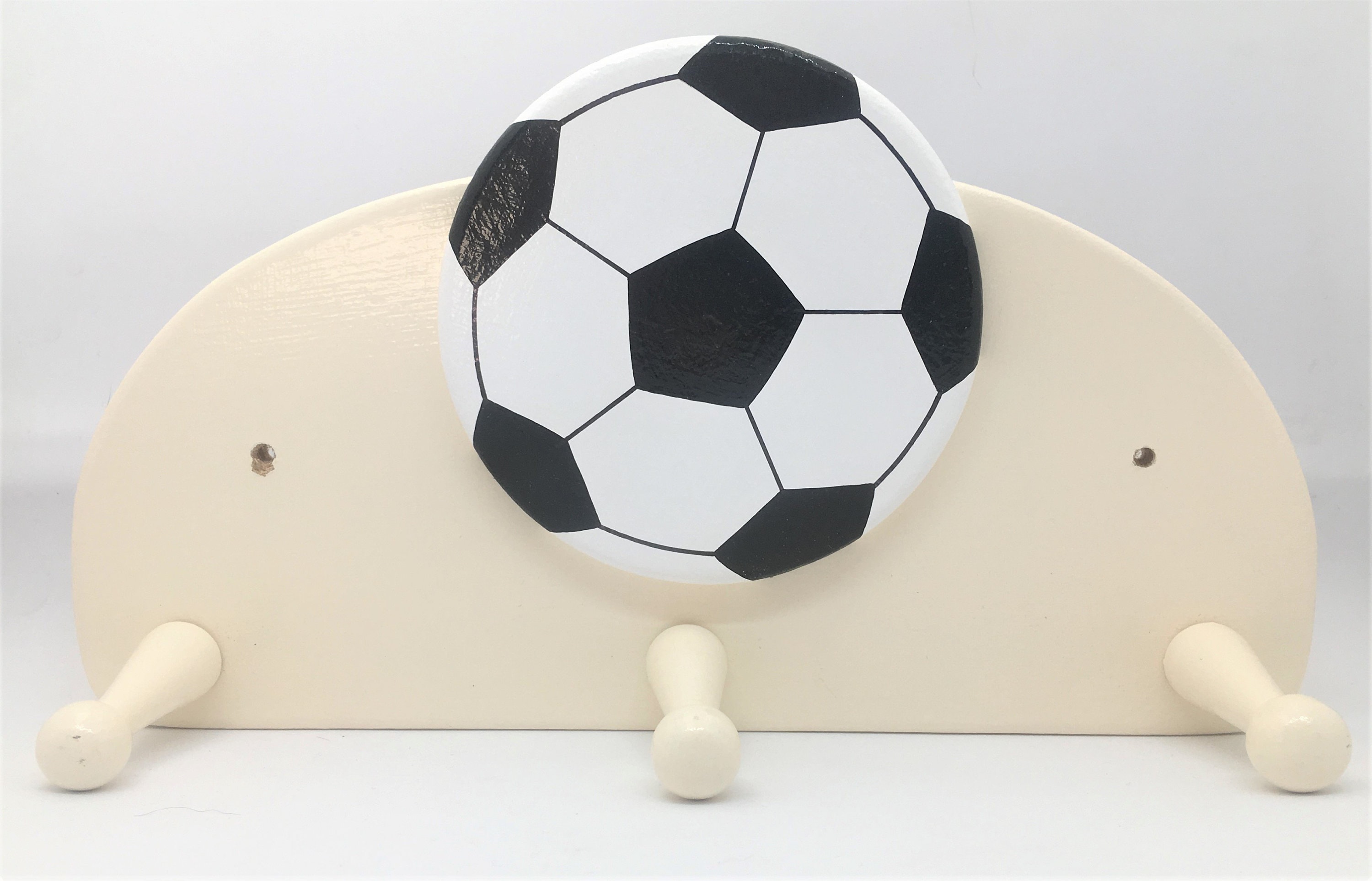 Football coat hooks best sale