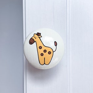 Giraffe Door Knob