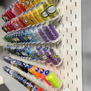 Thread holder for Ikea Skadis pegboard thread/cones/embroidery/sewing