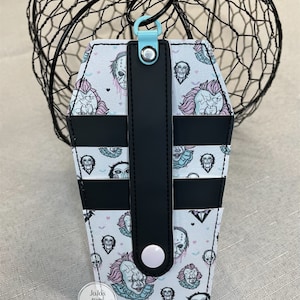 Cartera de tarjeta de ataúd- tipos pastel