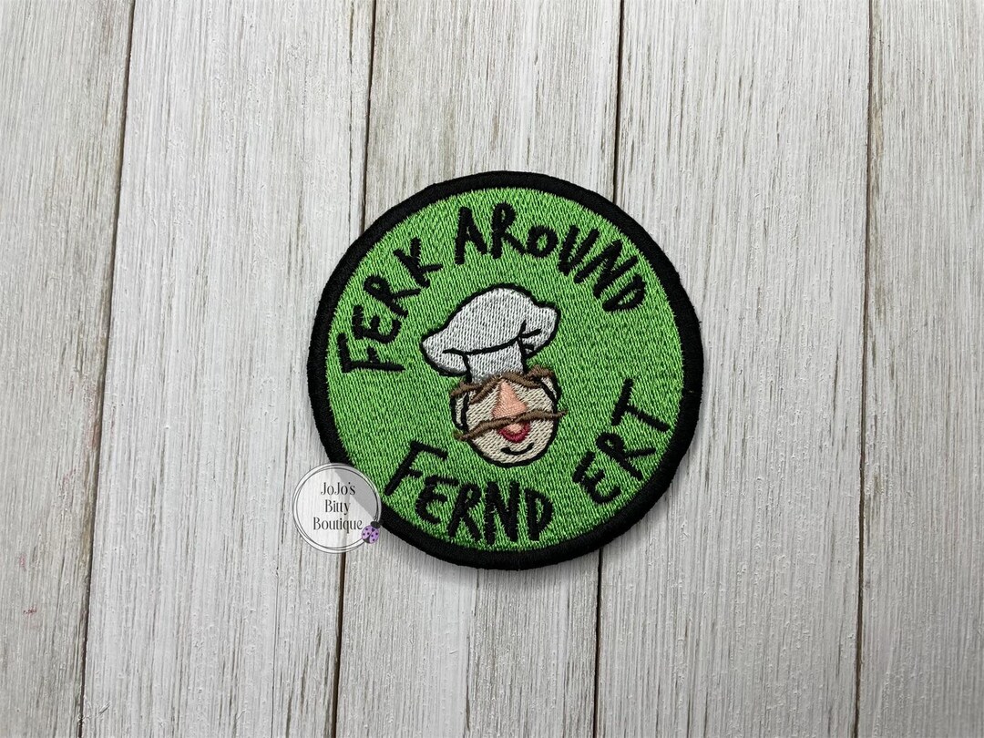 Fully Embroidered Patch- Swedish Chef - Etsy