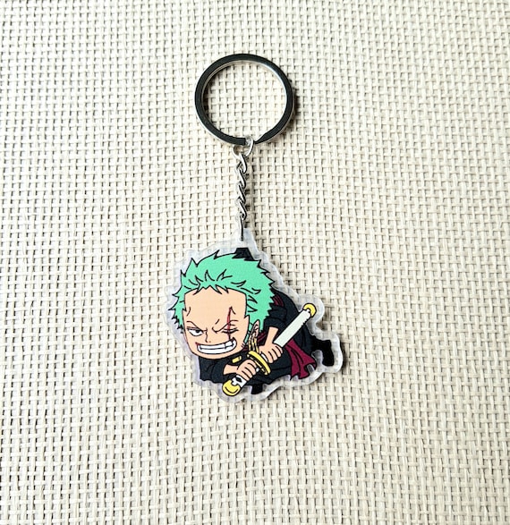 One Piece Anime Acrylic Keychain - Straw Hat Pirate Crew New World