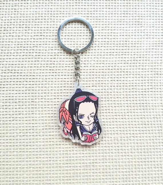 One Piece Anime Acrylic Keychain - Straw Hat Pirate Crew New World