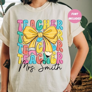 Retour à l'école Coquette PNG téléchargement de conception numérique, professeur rétro Png, conception par sublimation, fille école Png, dessins groovy crayon pour chemise