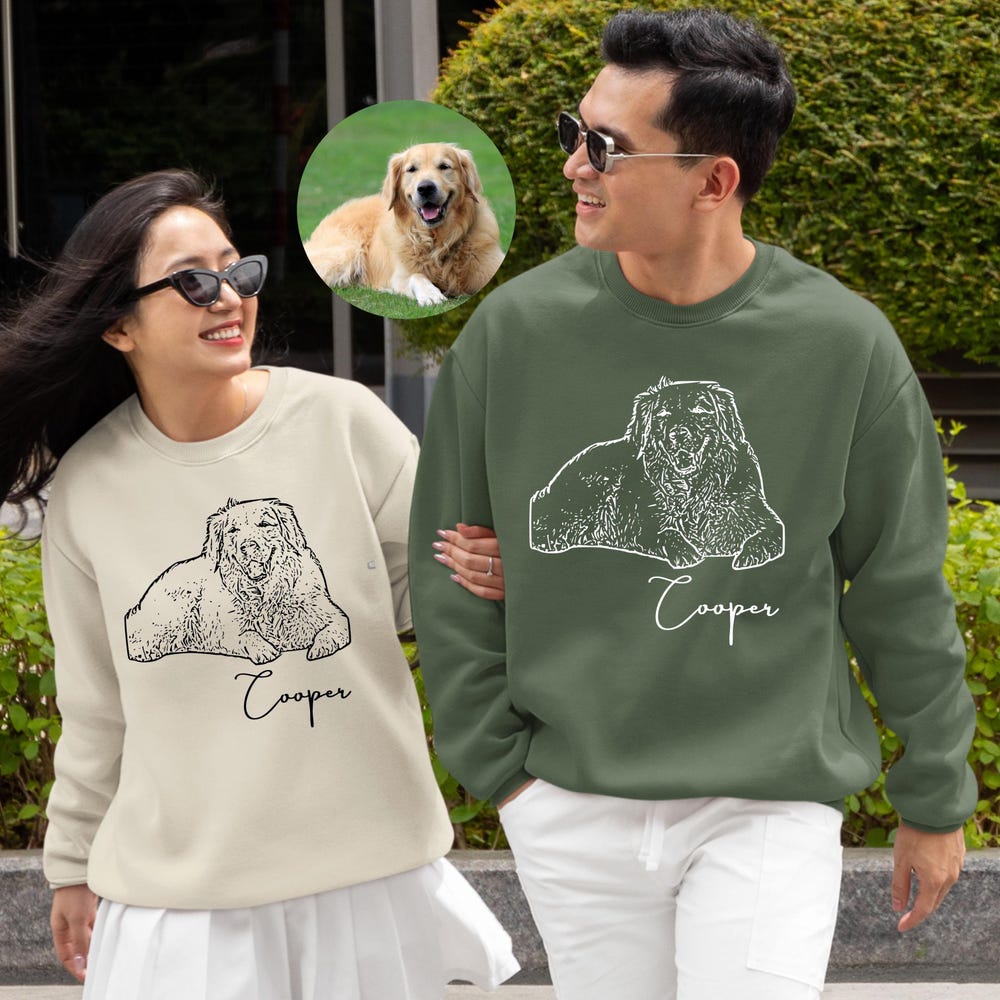 Custom Pet Photo Shirt, Custom Dog Dad Shirt, Personalized Dog Mom Gifts, Personalized Pet Photo Gifts, Mother'S Day Pet Gift, Father'S Day Onlytee