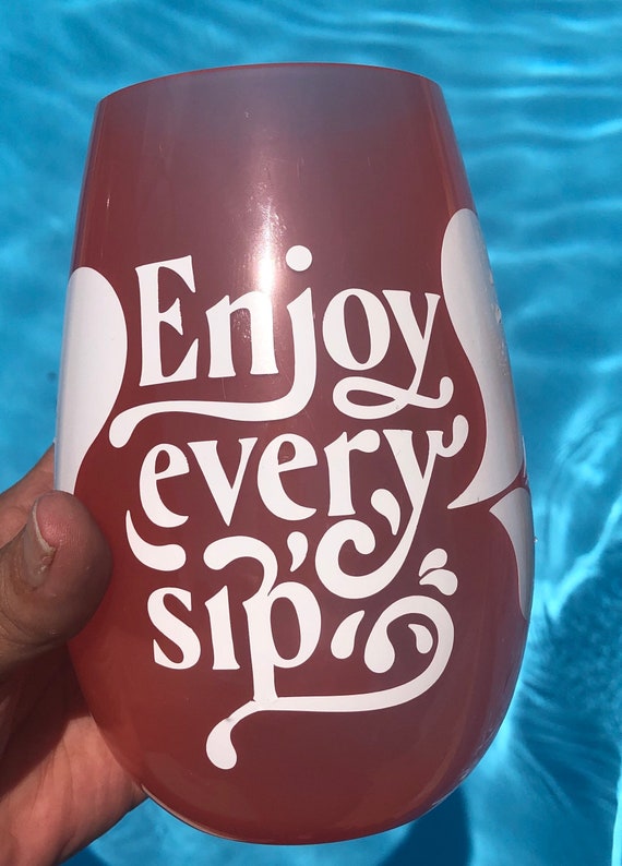 Wine Glasses Stemless Wine Glass Color Changing Wine Glass Etsy