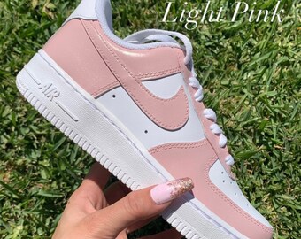 Nike Air Force 1 Pink | Etsy