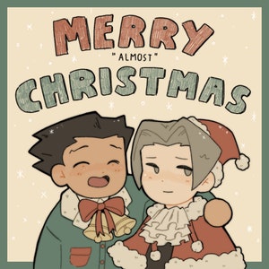 Ace Attorney Presque Christmas Imprimer