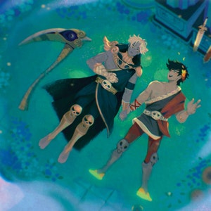 HADES Zagreus & Thanatos Elysium Imprimir