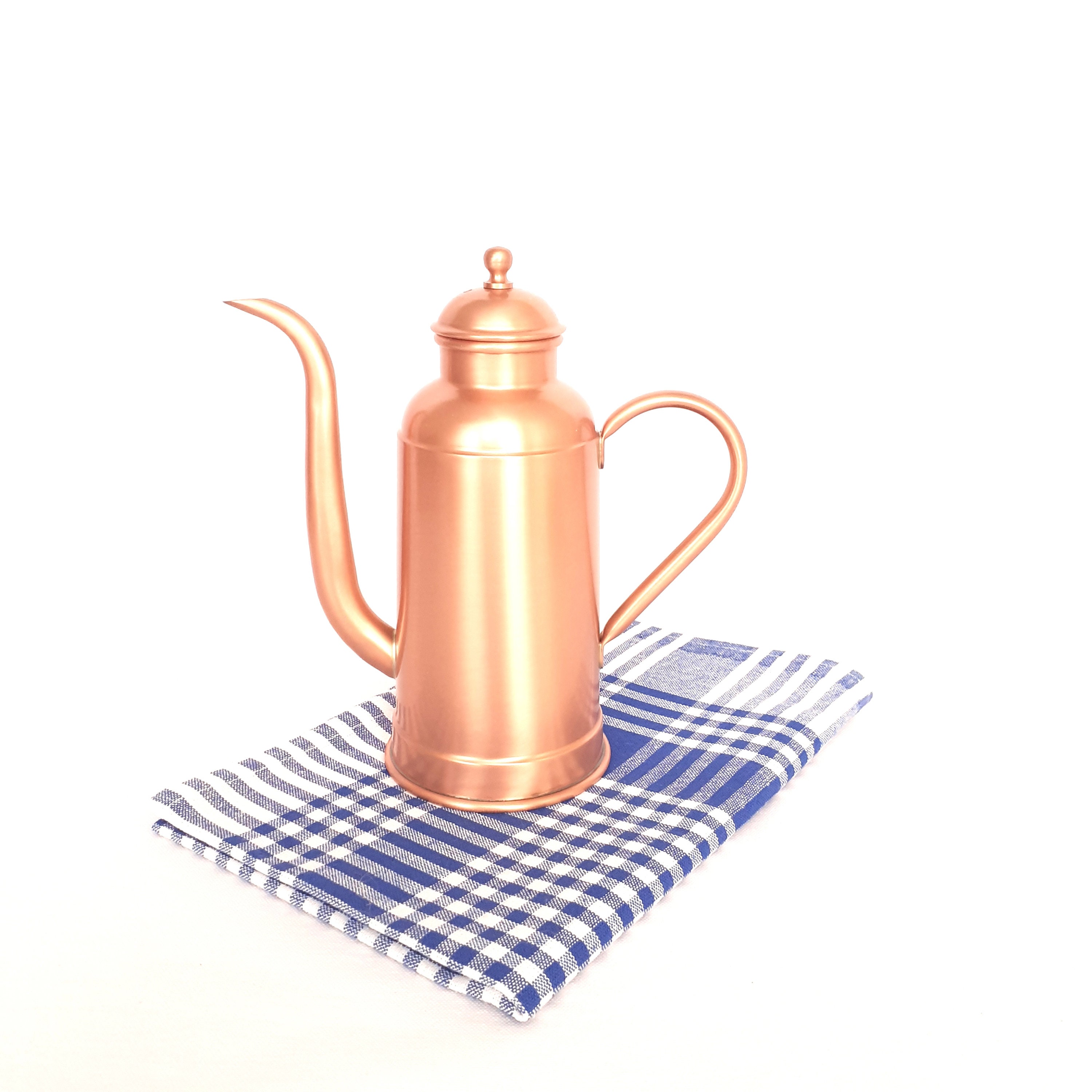 copper olive oil bottle