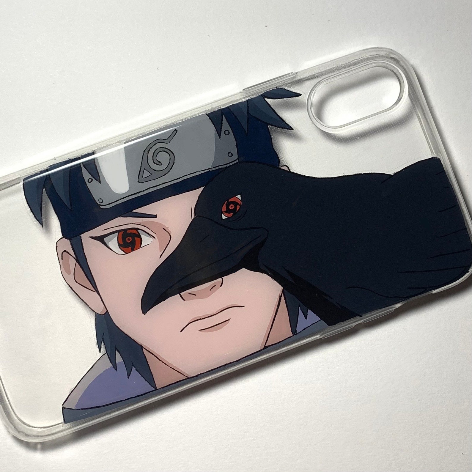 Custom painted anime phone case Etsy