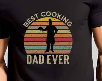 Best Cooking Dad Ever T-Shirt, Gift For Father, Cooking Shirt, Fathers Day Tee, Dad Birthday Shirt, Dad Shirt, Fathers Day Gift, BBQ shirt