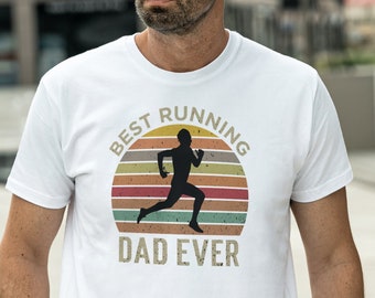 Best Running Dad Ever T-Shirt, Gift For Father, Running Shirt, Fathers Day Tee, Dad Birthday Shirt, Dad Shirt, Running