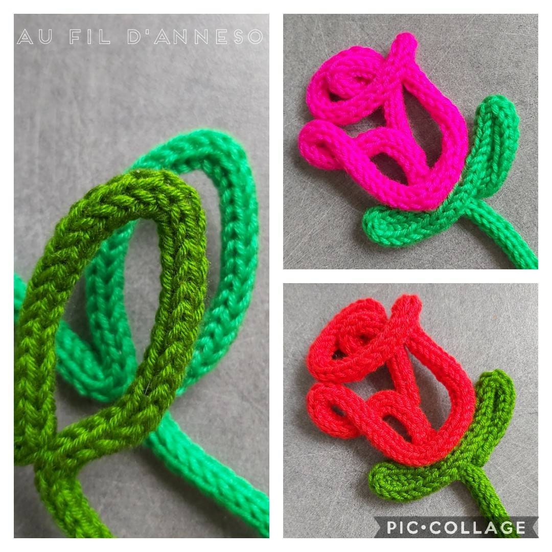 Tricotin Rose Eternelle