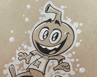 Allstar - original pen and ink sketch