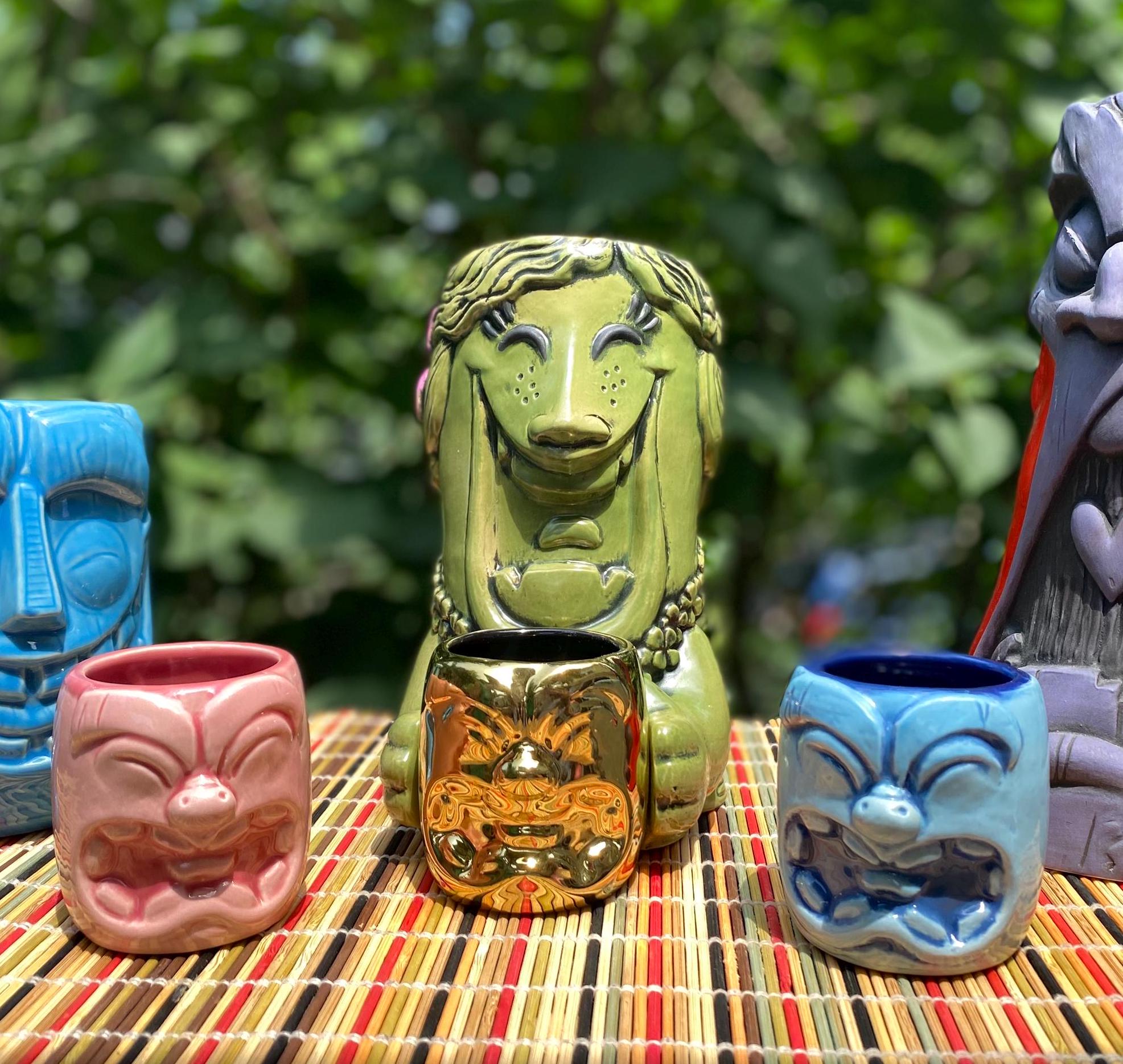 【希少】：限定品ユナイテッド航空 TIKI ティキ 置き物 TIKI マグ 希少】：限定品ユナイテッド航空 TIKI ティキ 置き物 TIKI マグ
