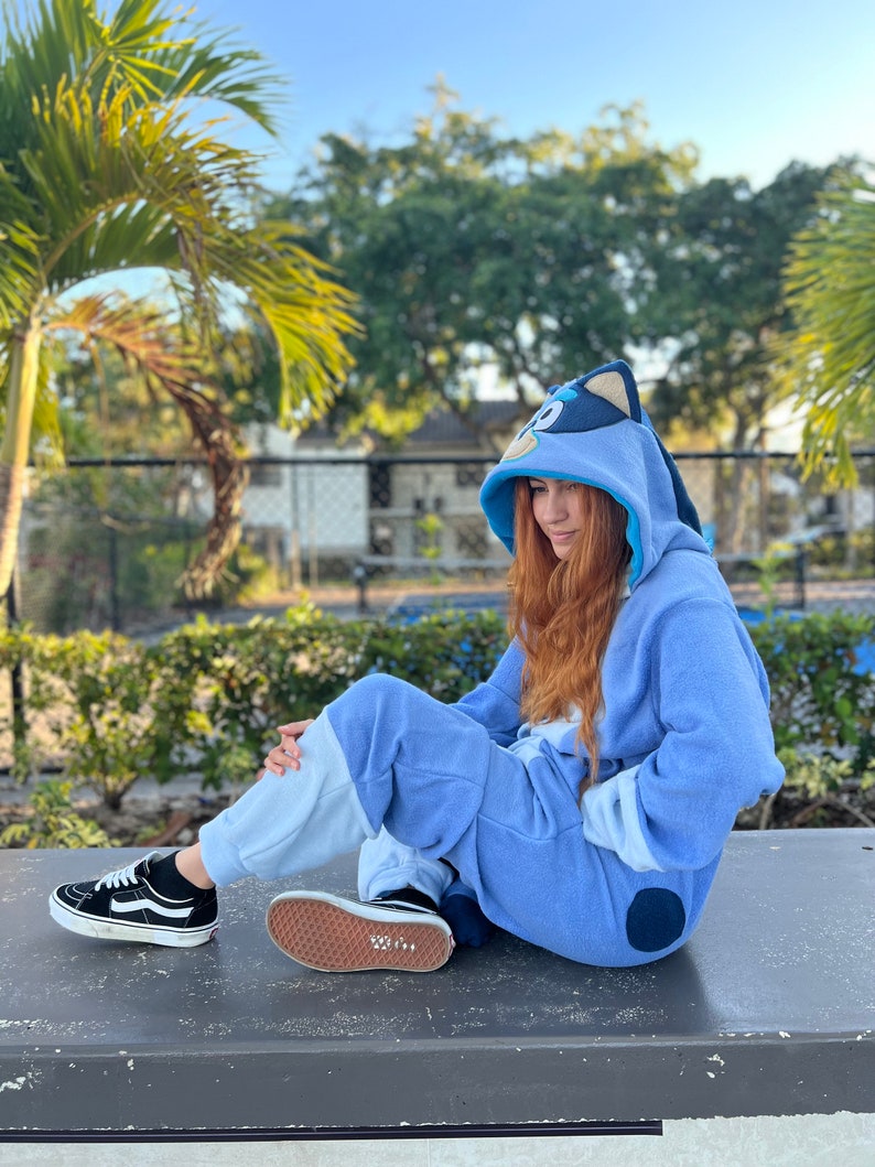 BLUEY Costume Kigurumi Onesie Costume Pajama Adult San Etsy Australia