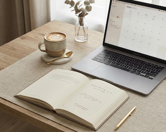 Becoming 2.0 Guided Journal | 90-Day Self-Improvement Planner (PDF Download)
