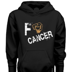 F You Cancer Unisex Hoody, Cancer Warrior, Warriors Matter,Chemotherapy