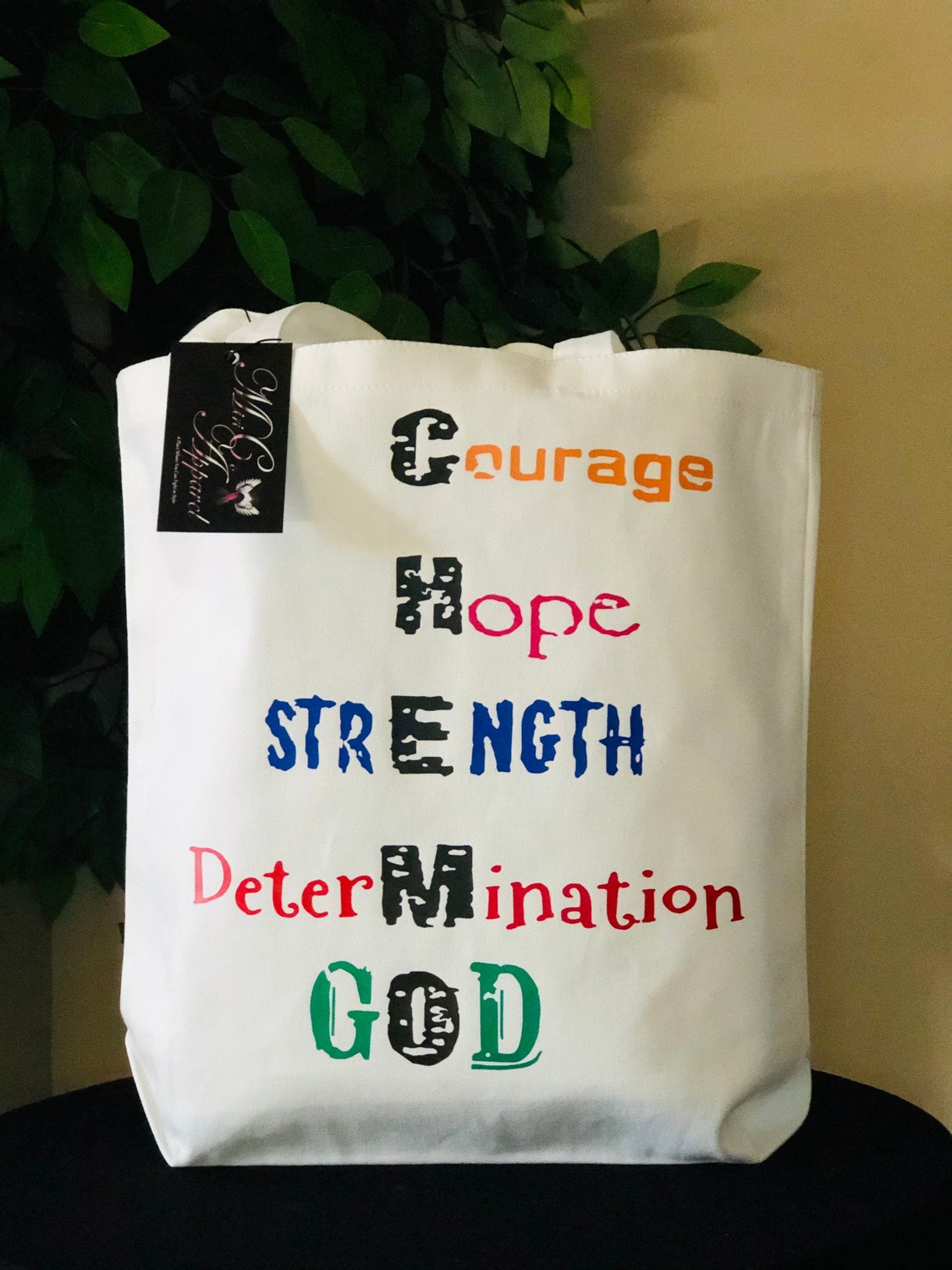 Chemo Tote Bag, Cancer Awareness, Cancer Warrior, Chemo Bag, Survivor