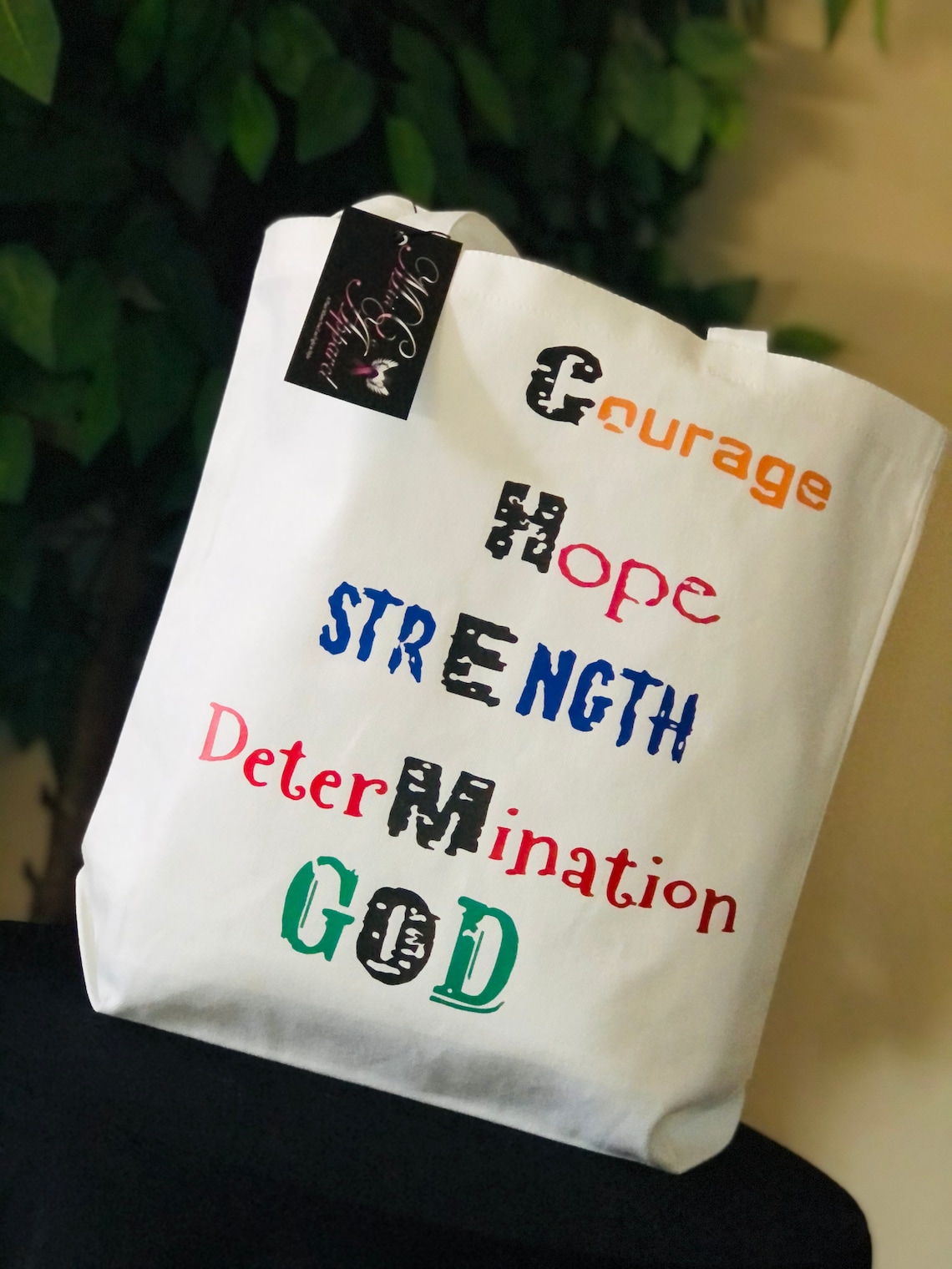 Chemo Tote Bag, Cancer Awareness, Cancer Warrior, Chemo Bag, Survivor