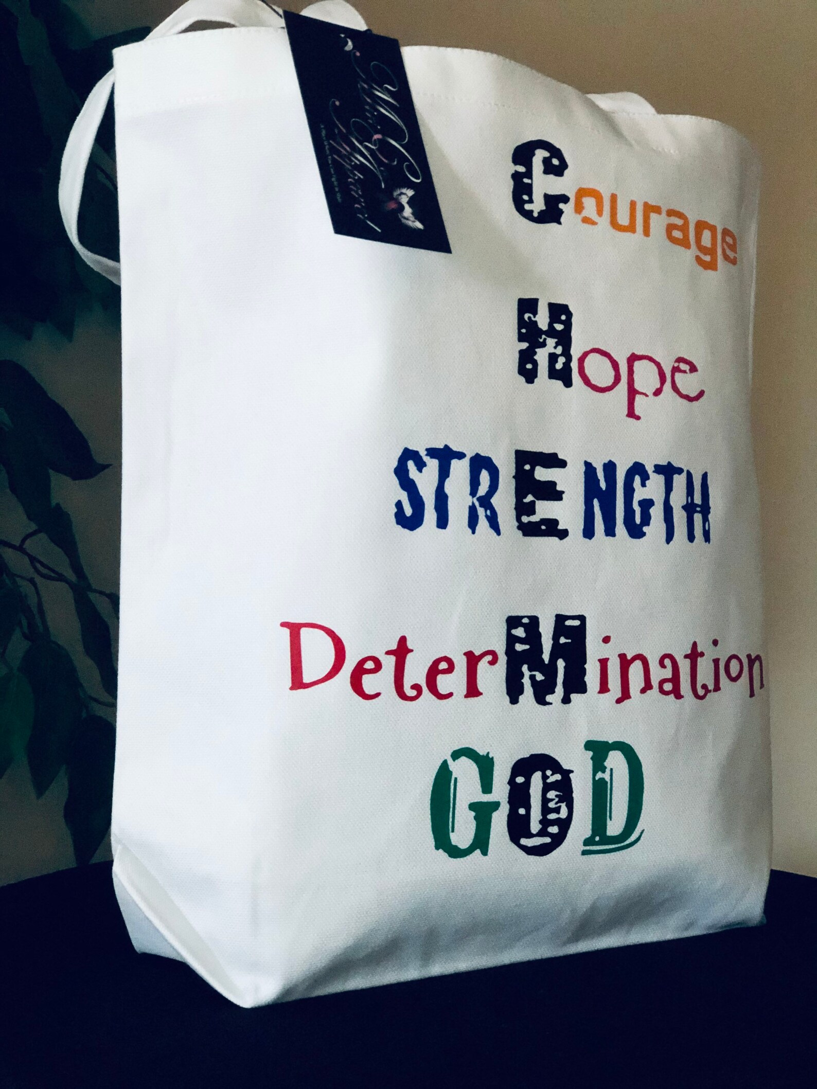 Chemo Tote Bag, Cancer Awareness, Cancer Warrior, Chemo Bag, Survivor