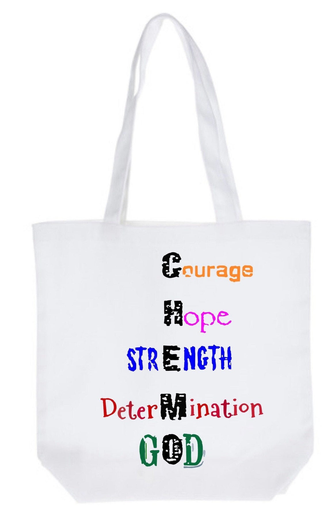 Chemo Tote Bag Cancer Awareness Cancer Warrior Chemo Bag Etsy