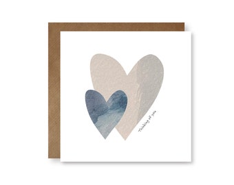 Thinking of You Card, Sending Love, Big Hug Card, Sympathy, With Sympathy Card