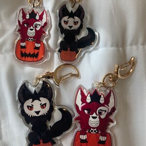 Zira and Chronos Keychains