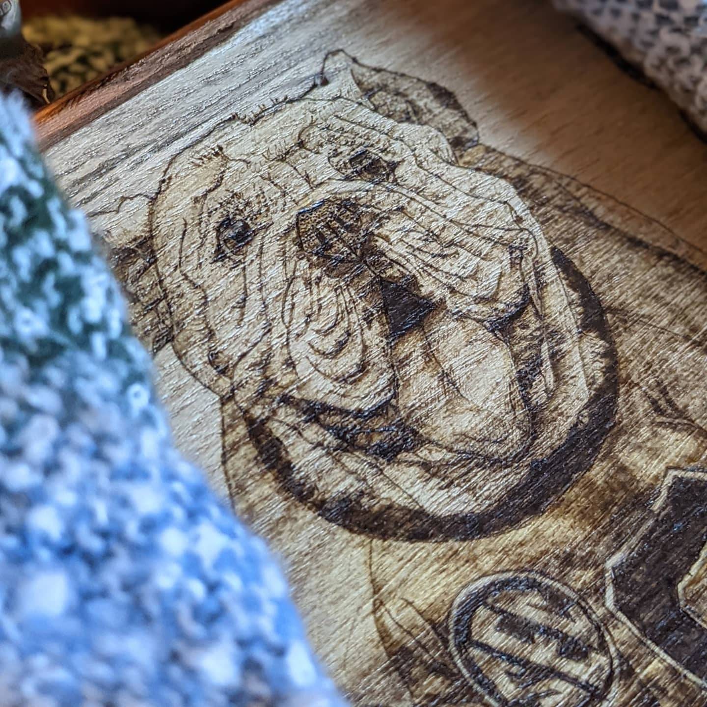 Woodburn Animal Portrait Etsy