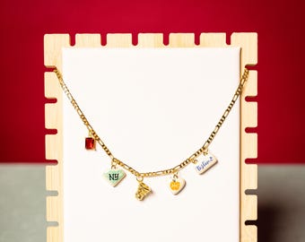 Breanna Stewart The Icon Collection Charm Necklace - Handmade Ceramic Charms - Made to Order