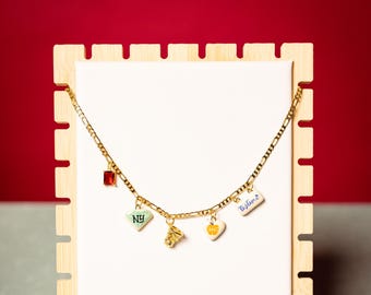Breanna Stewart The Icon Collection Charm Necklace - Handmade Ceramic Charms - Made to Order
