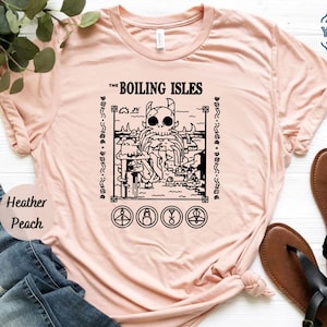 Boilng Isles The Owl House Shirts, The Owl House T-shirt, Boiling Isles Tee, Magic and Demonics Shirt, King Luz,